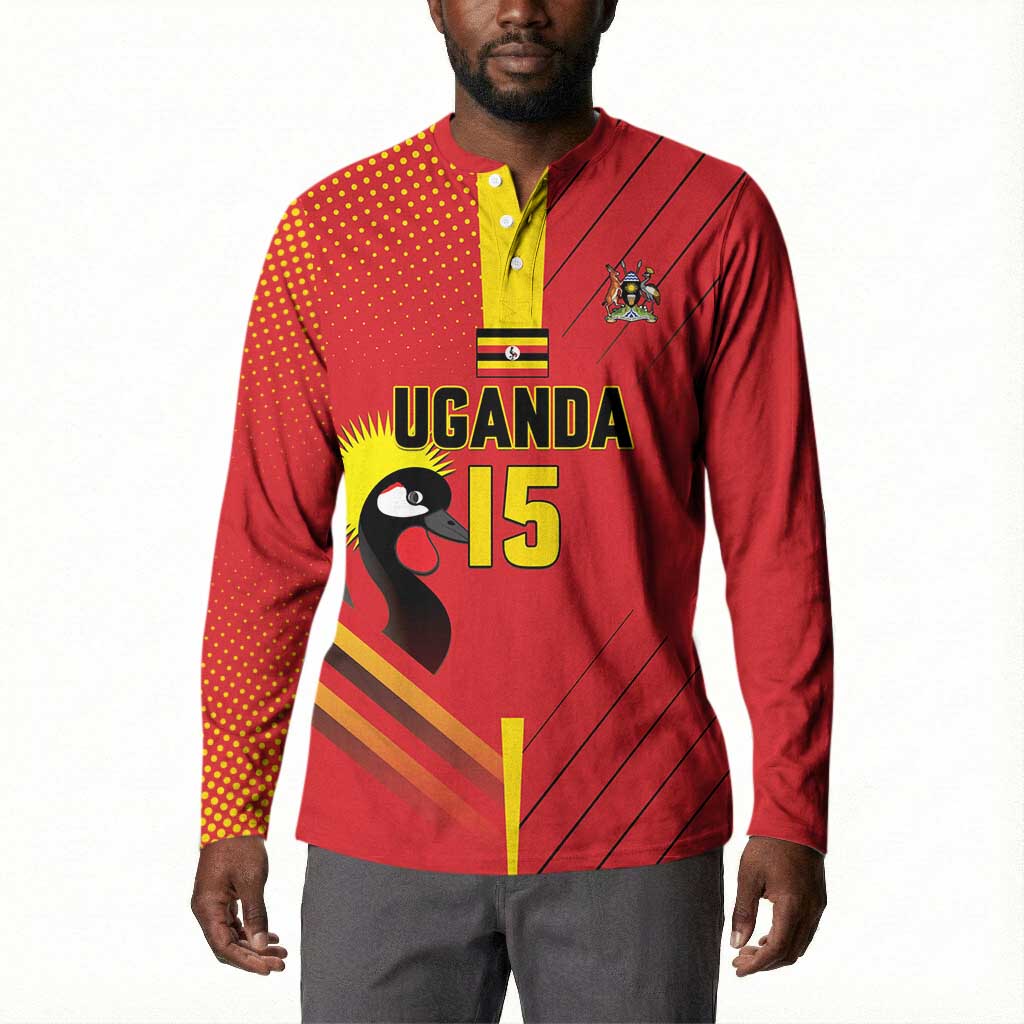 Custom Uganda Basketball Button Sweatshirt Go Silverbacks