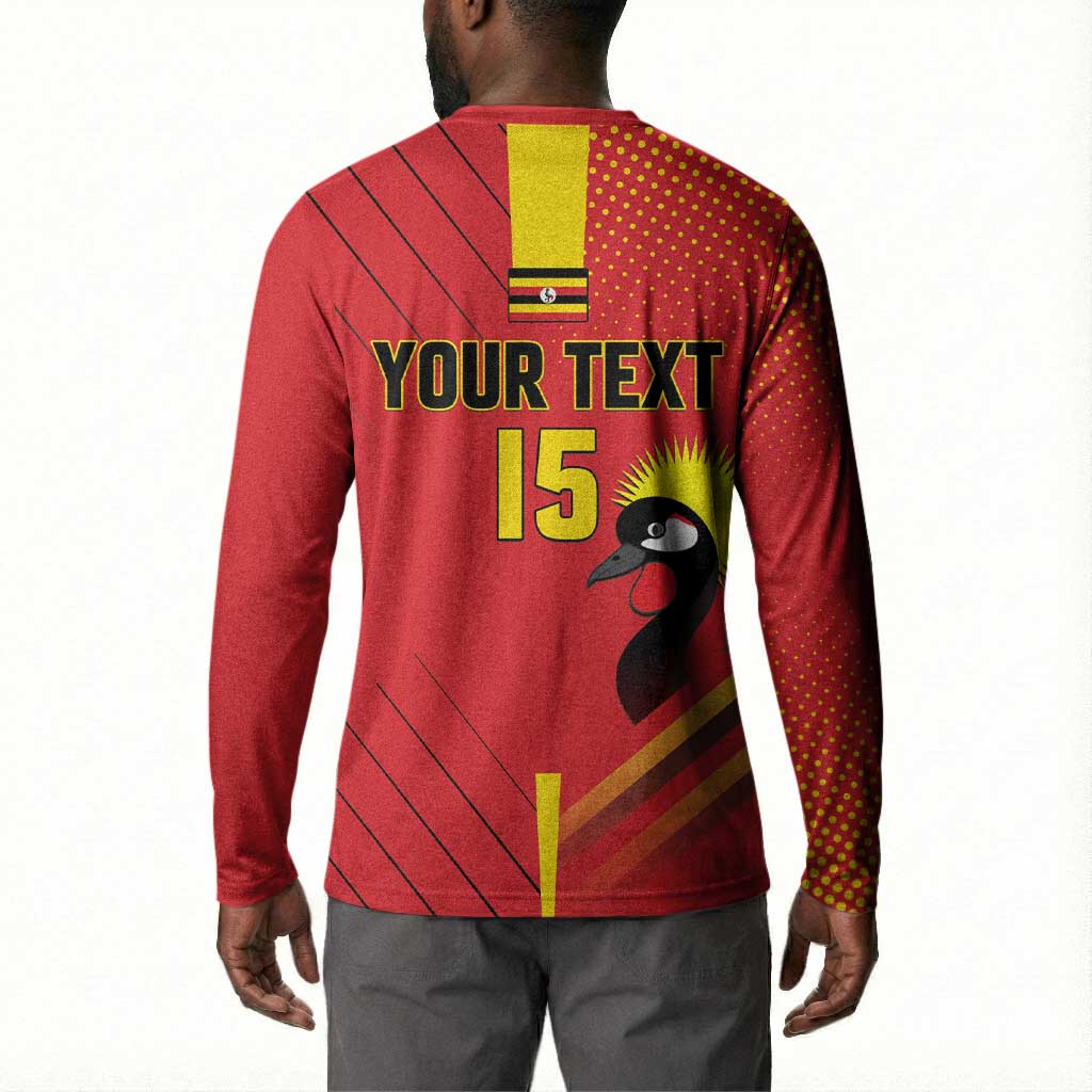 Custom Uganda Basketball Button Sweatshirt Go Silverbacks