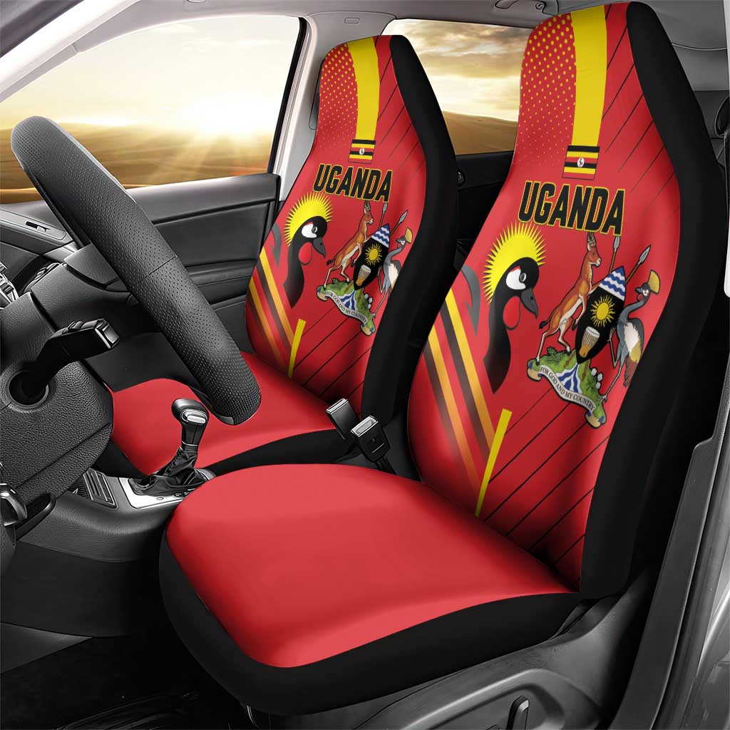 Uganda Basketball Car Seat Cover Go Champions Silverbacks - African Pride