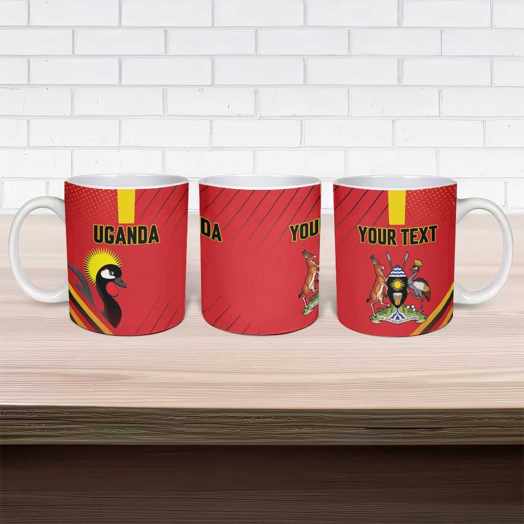 Custom Uganda Basketball Ceramic Mug Go Silverbacks