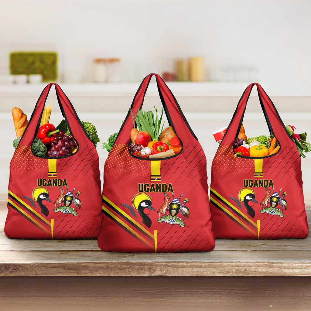 Uganda Basketball Grocery Bag Go Champions Silverbacks - African Pride