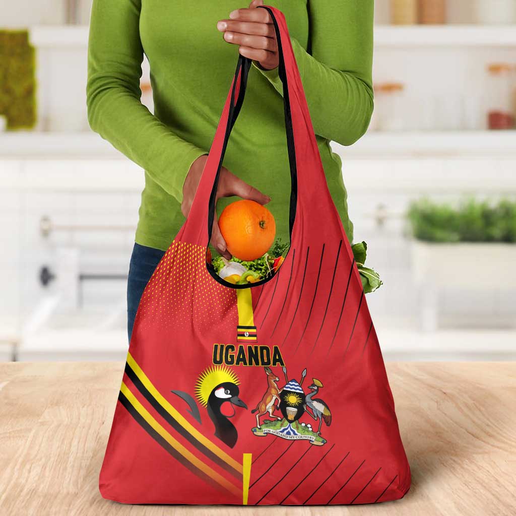 Uganda Basketball Grocery Bag Go Champions Silverbacks - African Pride
