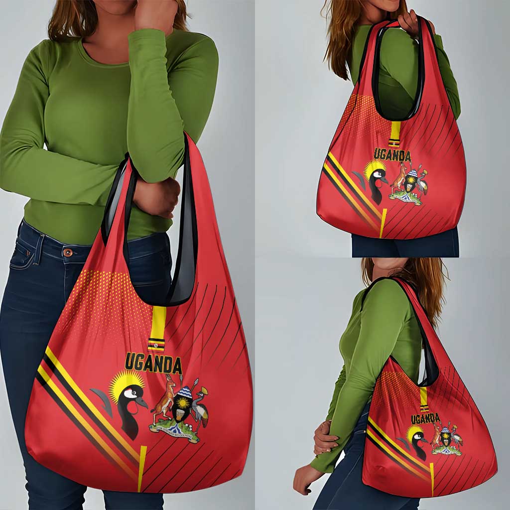 Uganda Basketball Grocery Bag Go Champions Silverbacks - African Pride