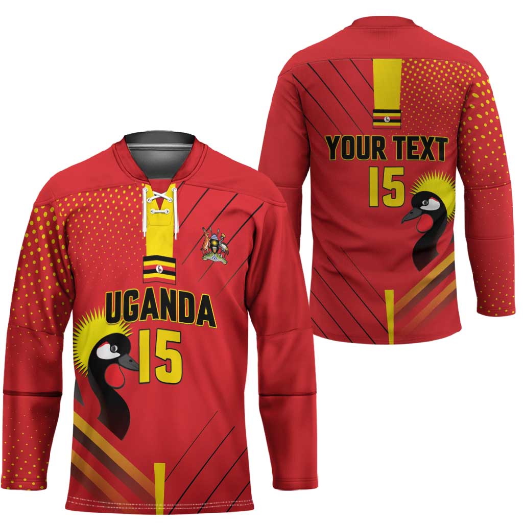 Custom Uganda Basketball Hockey Jersey Go Silverbacks