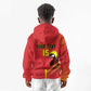 Custom Uganda Basketball Kid Hoodie Go Champions Silverbacks - African Pride