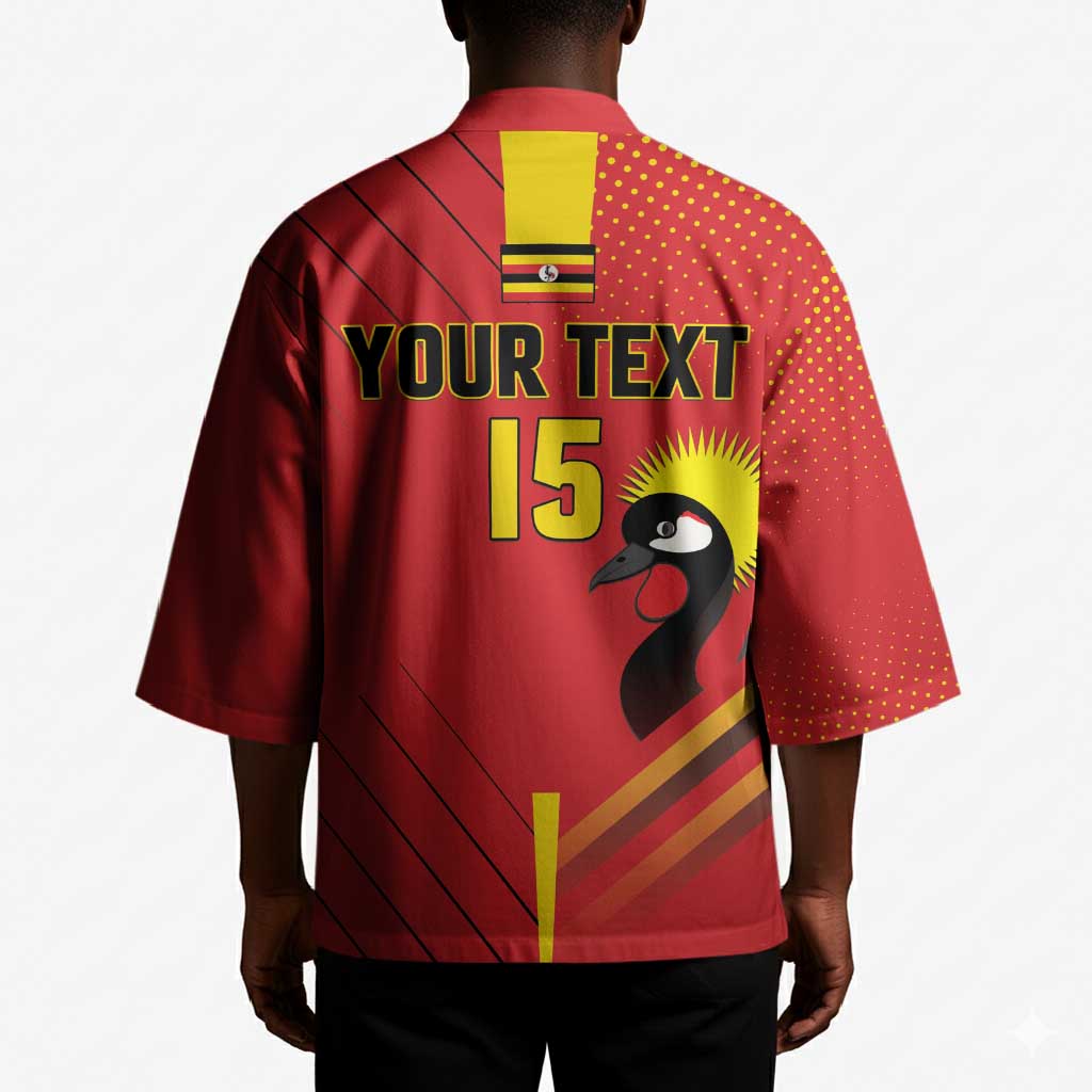 Custom Uganda Basketball Kimono Go Silverbacks
