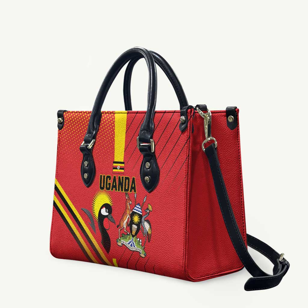 Uganda Basketball Leather Bag Go Silverbacks