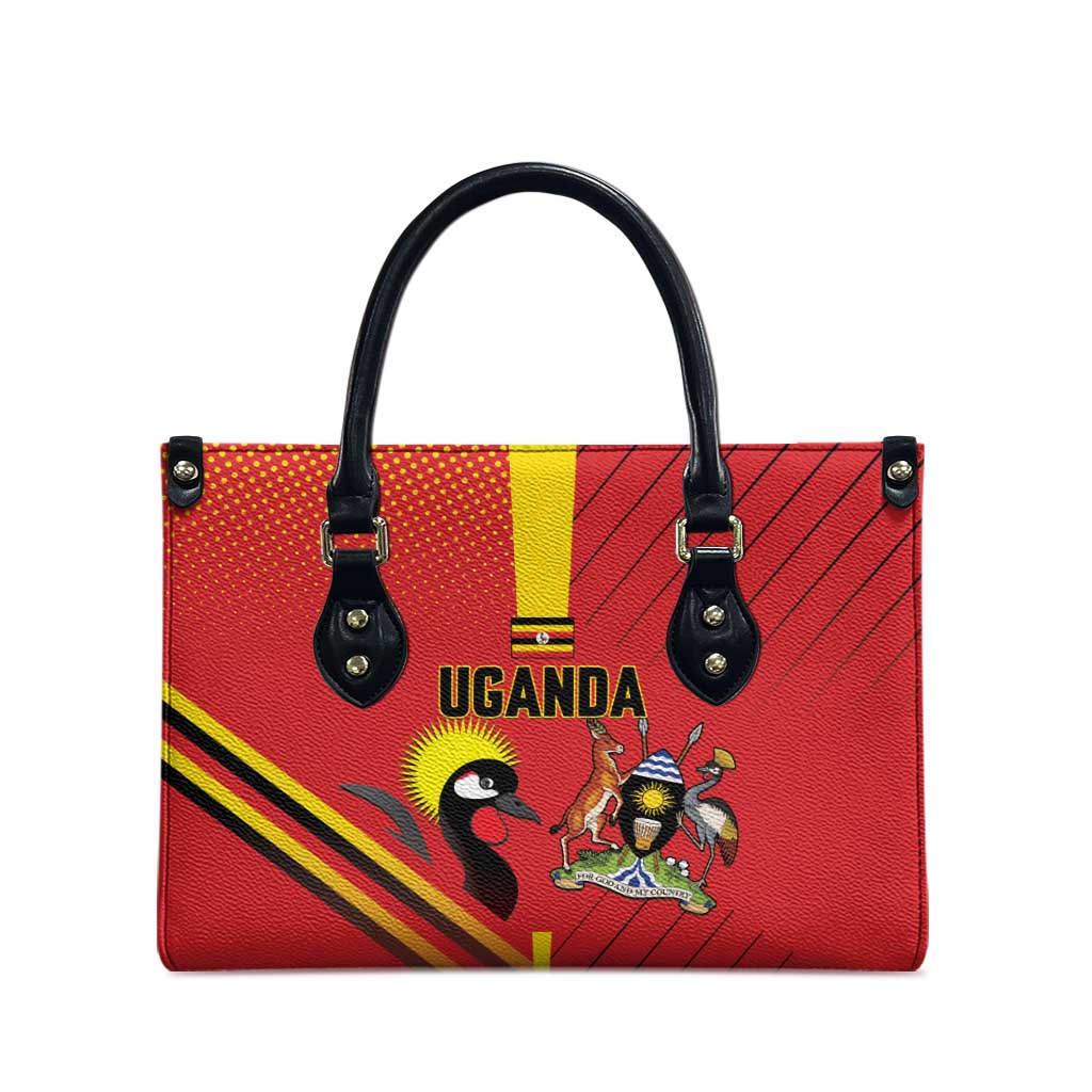 Uganda Basketball Leather Bag Go Silverbacks