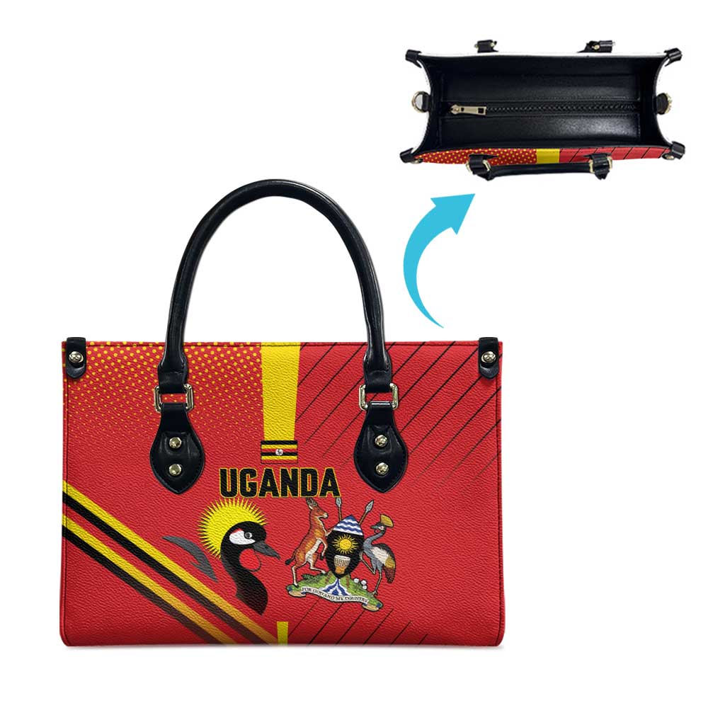 Uganda Basketball Leather Bag Go Silverbacks