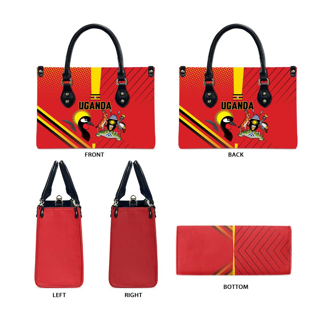 Uganda Basketball Leather Bag Go Silverbacks