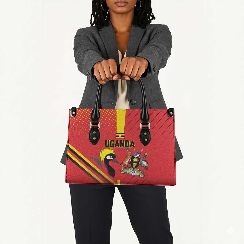 Uganda Basketball Leather Bag Go Silverbacks