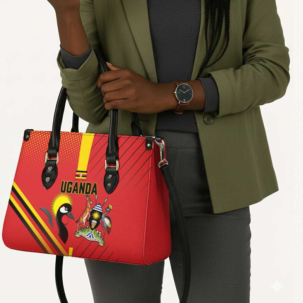 Uganda Basketball Leather Bag Go Silverbacks