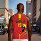 Custom Uganda Basketball Men Tank Top Go Champions Silverbacks - African Pride