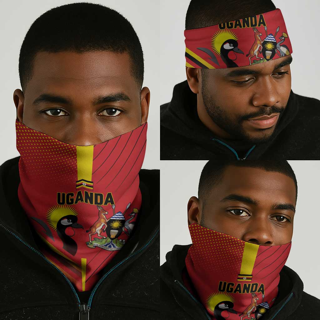 Uganda Basketball Neck Gaiter Go Champions Silverbacks LT15