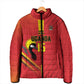 Custom Uganda Basketball Padded Jacket Go Silverbacks