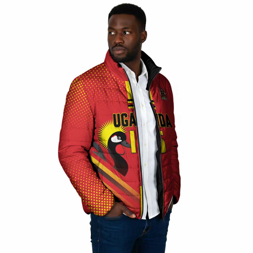 Custom Uganda Basketball Padded Jacket Go Silverbacks
