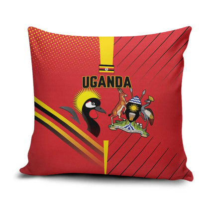 Uganda Basketball Pillow Cover Go Silverbacks