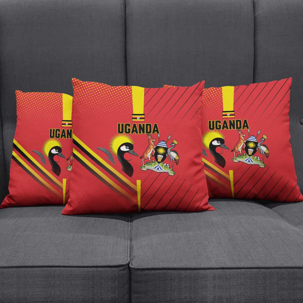 Uganda Basketball Pillow Cover Go Silverbacks