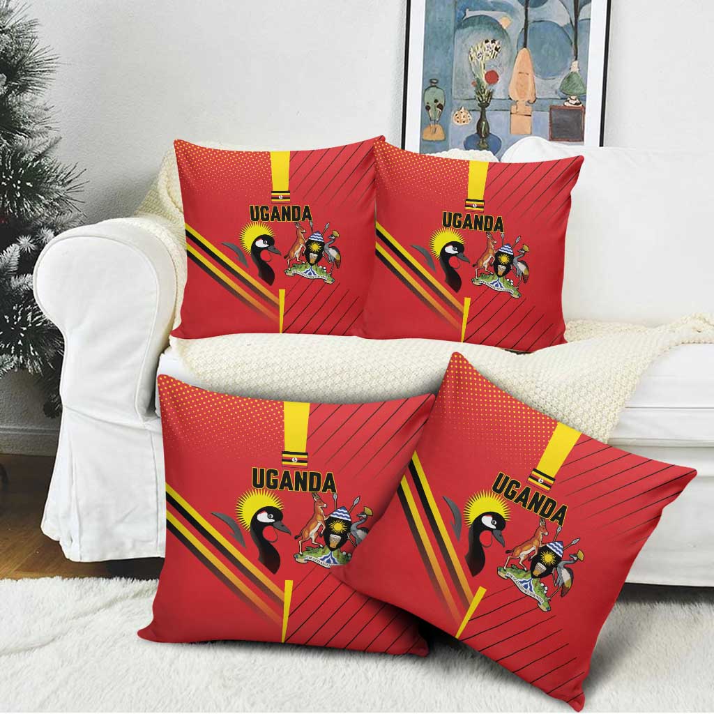 Uganda Basketball Pillow Cover Go Silverbacks