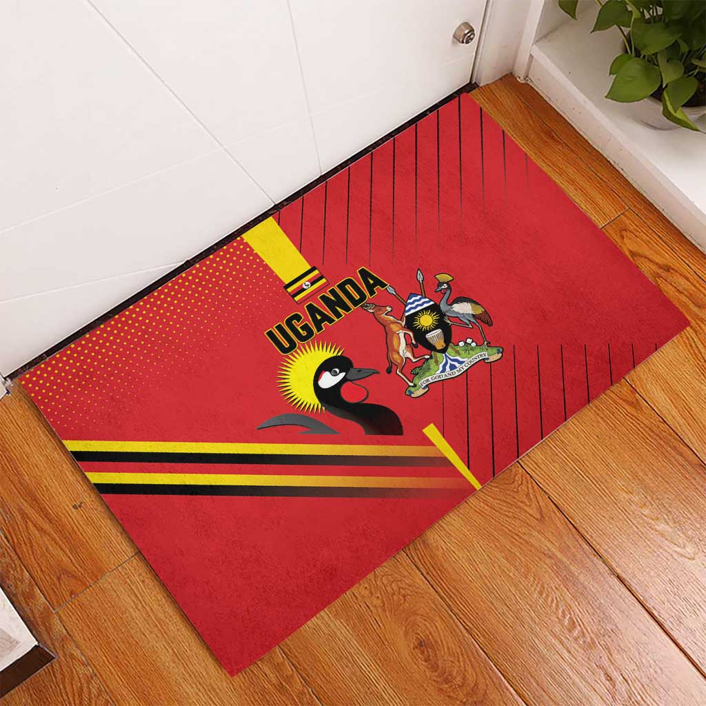 Uganda Basketball Rubber Doormat Go Champions Silverbacks - African Pride
