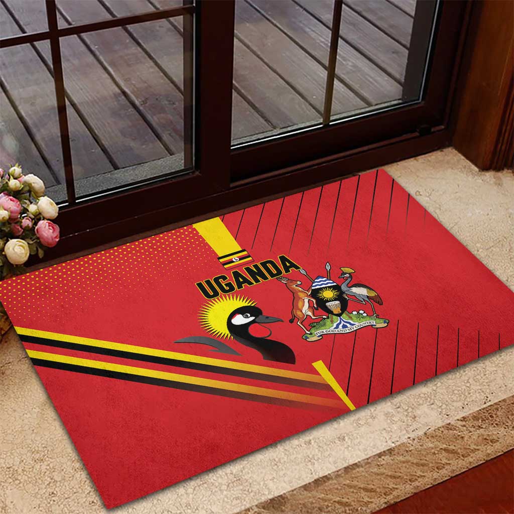 Uganda Basketball Rubber Doormat Go Champions Silverbacks - African Pride