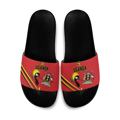 Uganda Basketball Slide Sandals Go Silverbacks