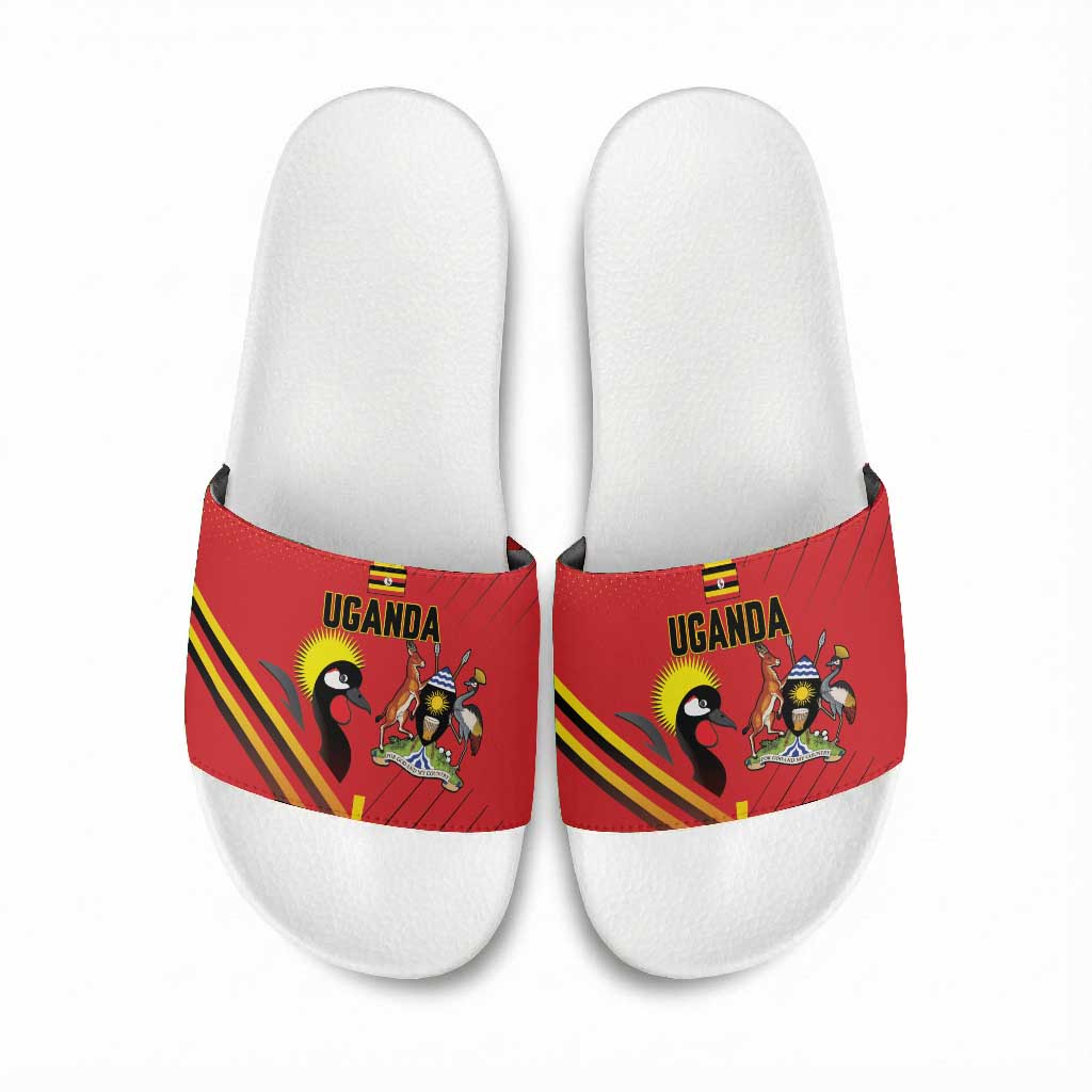 Uganda Basketball Slide Sandals Go Silverbacks
