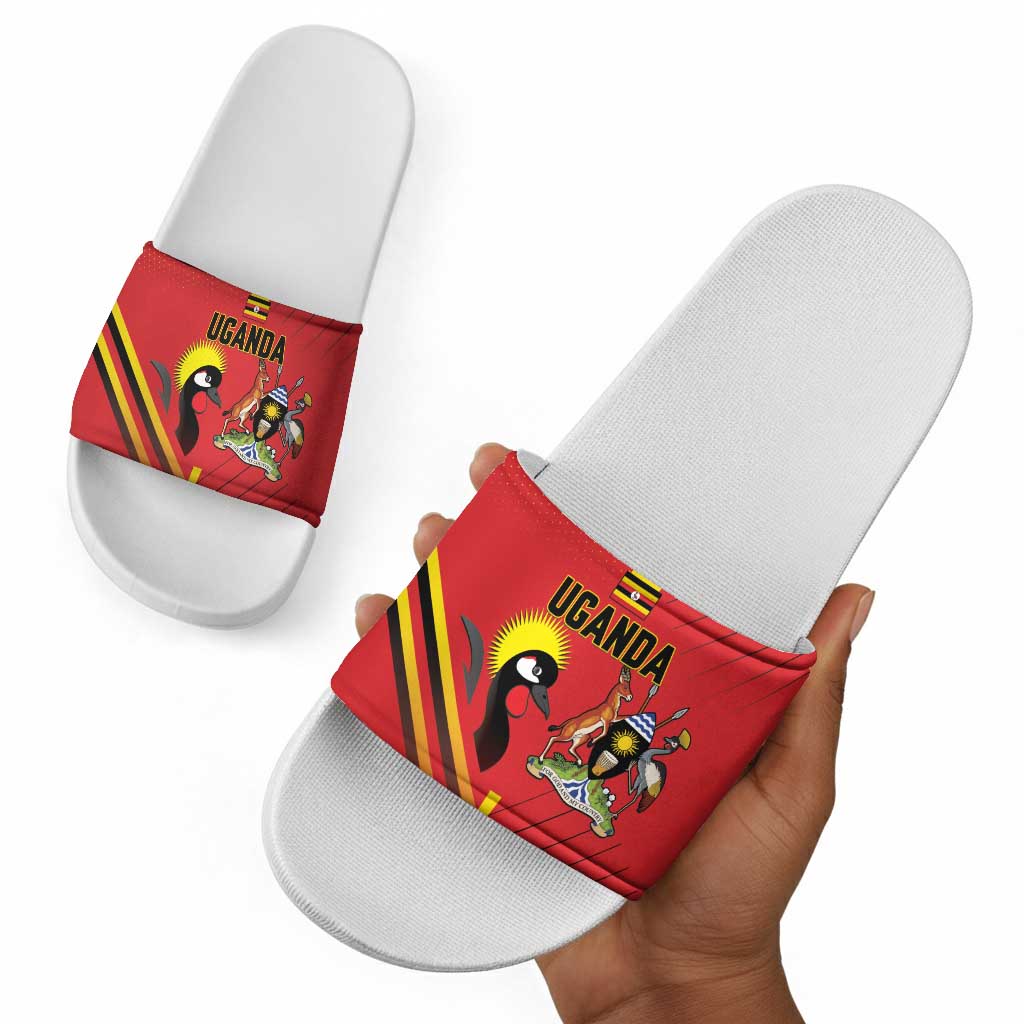Uganda Basketball Slide Sandals Go Silverbacks