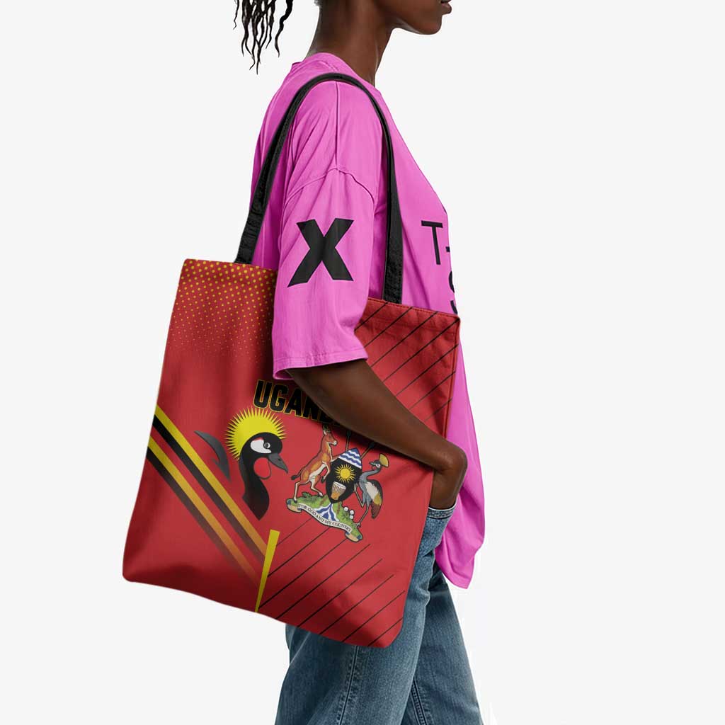 Uganda Basketball Tote Bag Go Silverbacks