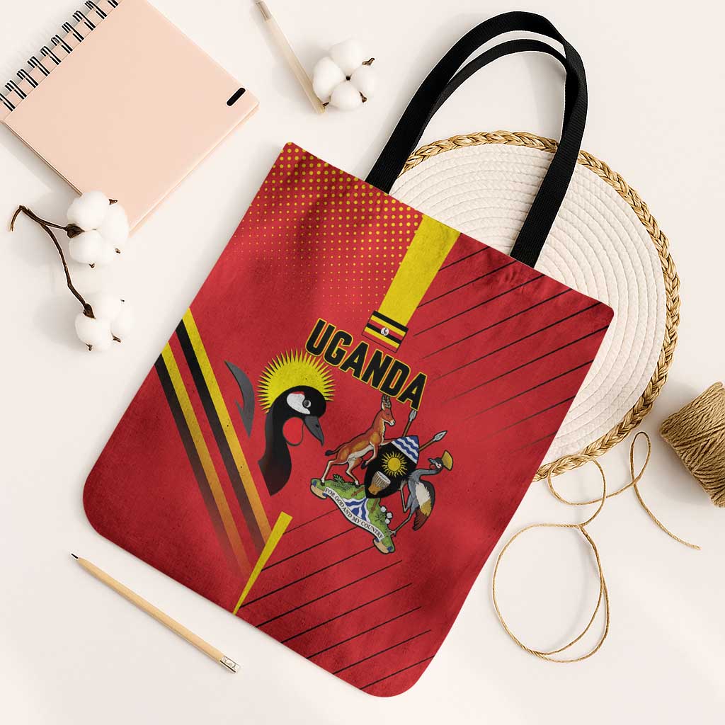 Uganda Basketball Tote Bag Go Silverbacks
