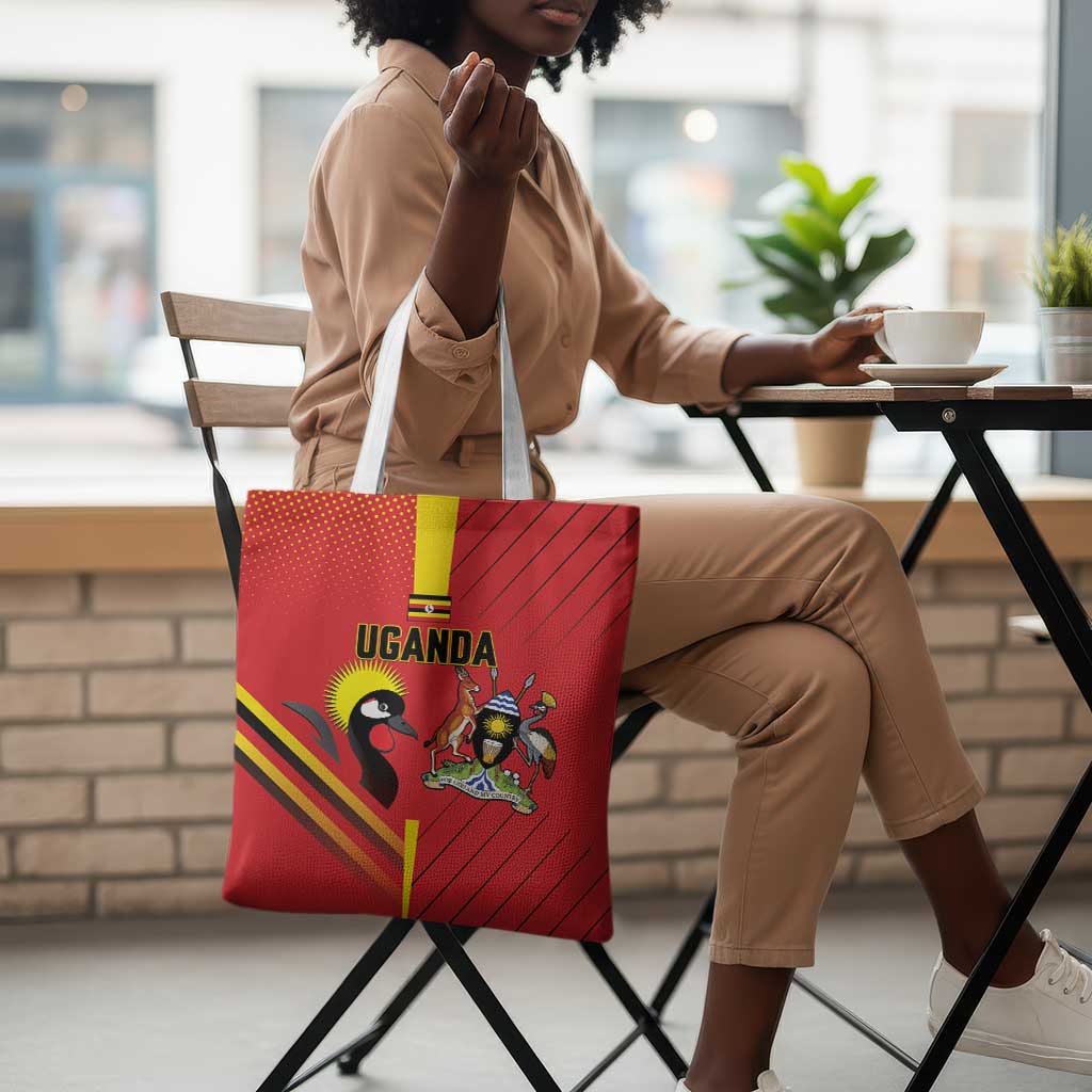 Uganda Basketball Tote Bag Go Silverbacks