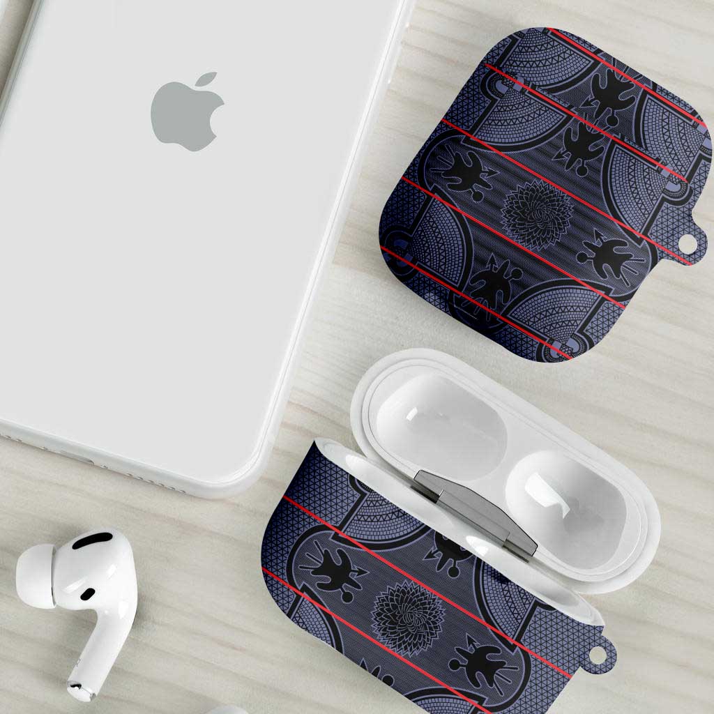Lesotho Seanamarena AirPods Case Basotho Traditional Blanket Style - Serenity