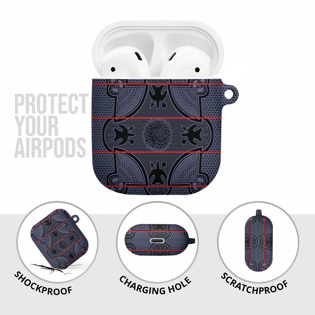 Lesotho Seanamarena AirPods Case Basotho Traditional Blanket Style - Serenity