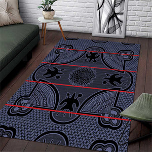 Basotho Blanket Area Rug Lesotho Seanamarena Heritage - Serenity - African Pride