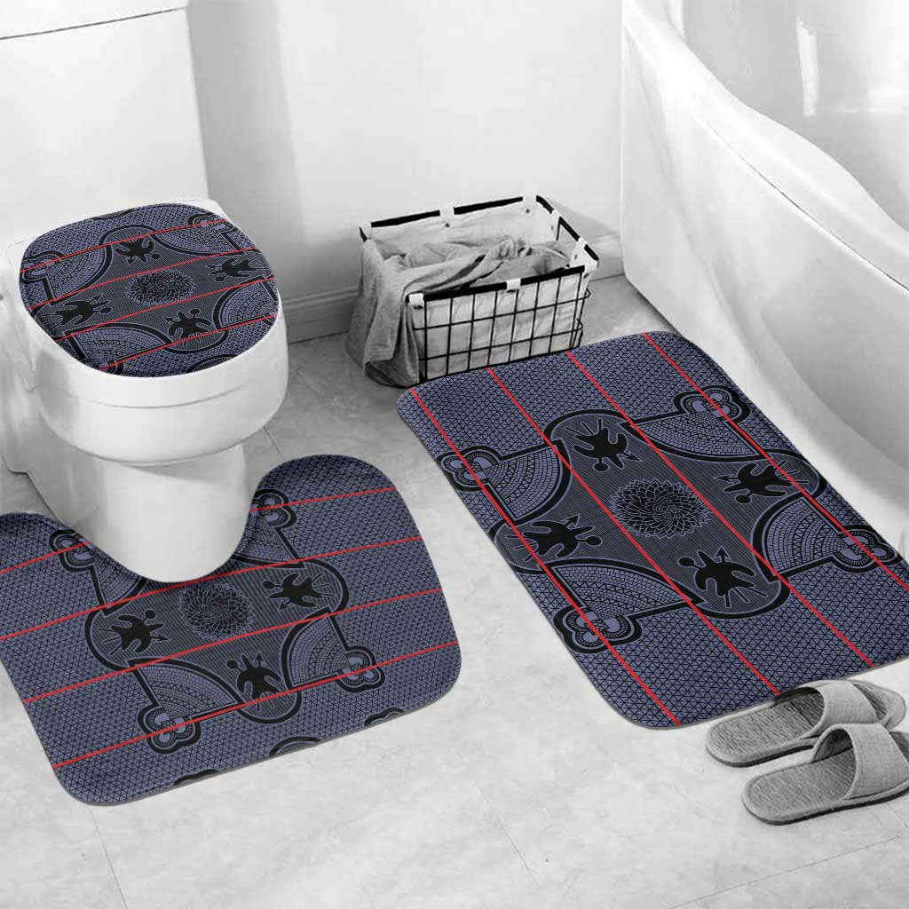 Lesotho Seanamarena Bathroom Set Basotho Traditional Blanket Style - Serenity