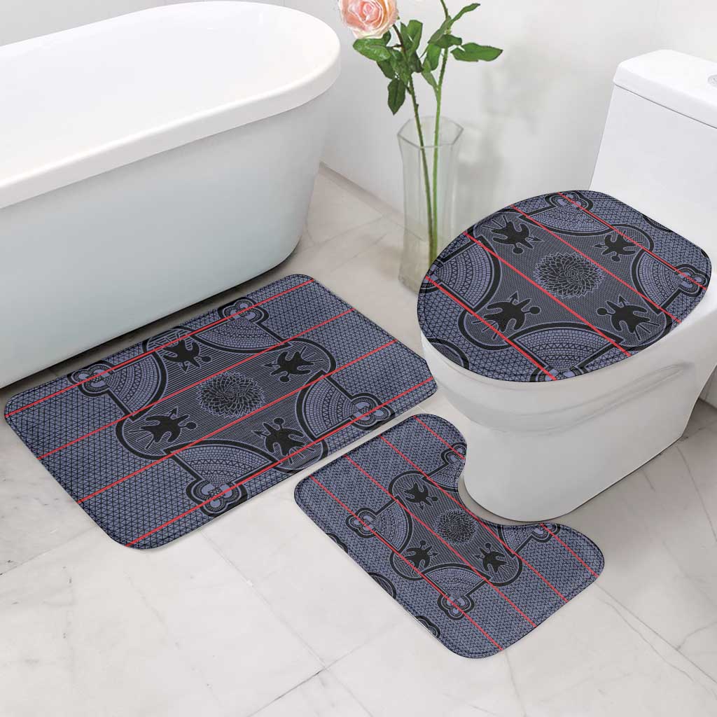 Lesotho Seanamarena Bathroom Set Basotho Traditional Blanket Style - Serenity