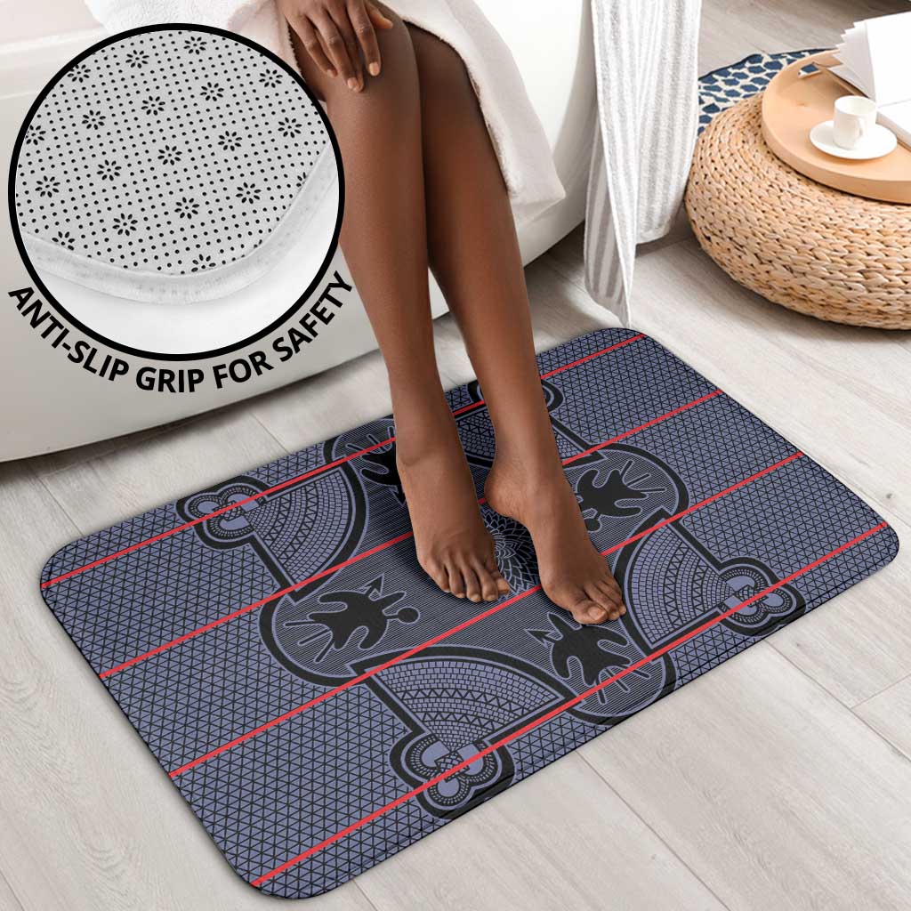Lesotho Seanamarena Bathroom Set Basotho Traditional Blanket Style - Serenity