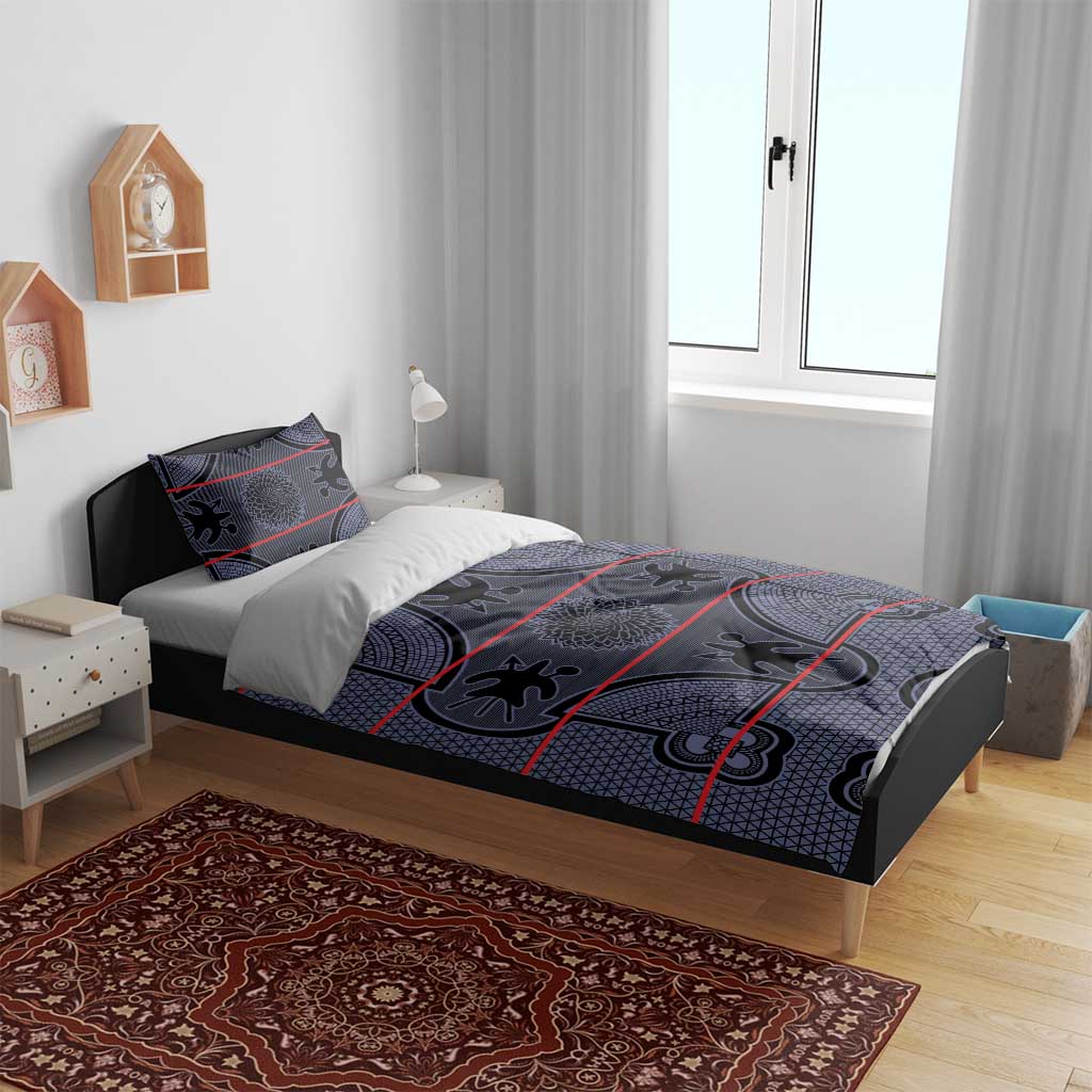Basotho Blanket Bedding Set Lesotho Seanamarena Heritage - Serenity - African Pride