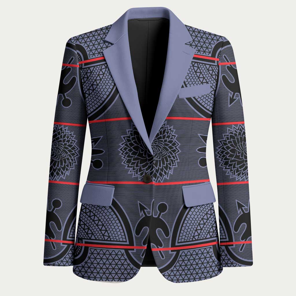 Lesotho Seanamarena Blazer Basotho Traditional Blanket Style - Serenity