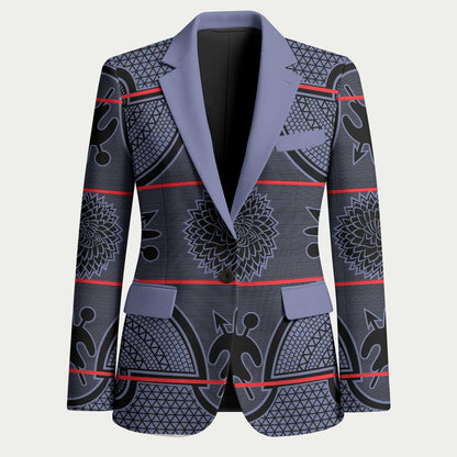 Lesotho Seanamarena Blazer Basotho Traditional Blanket Style - Serenity