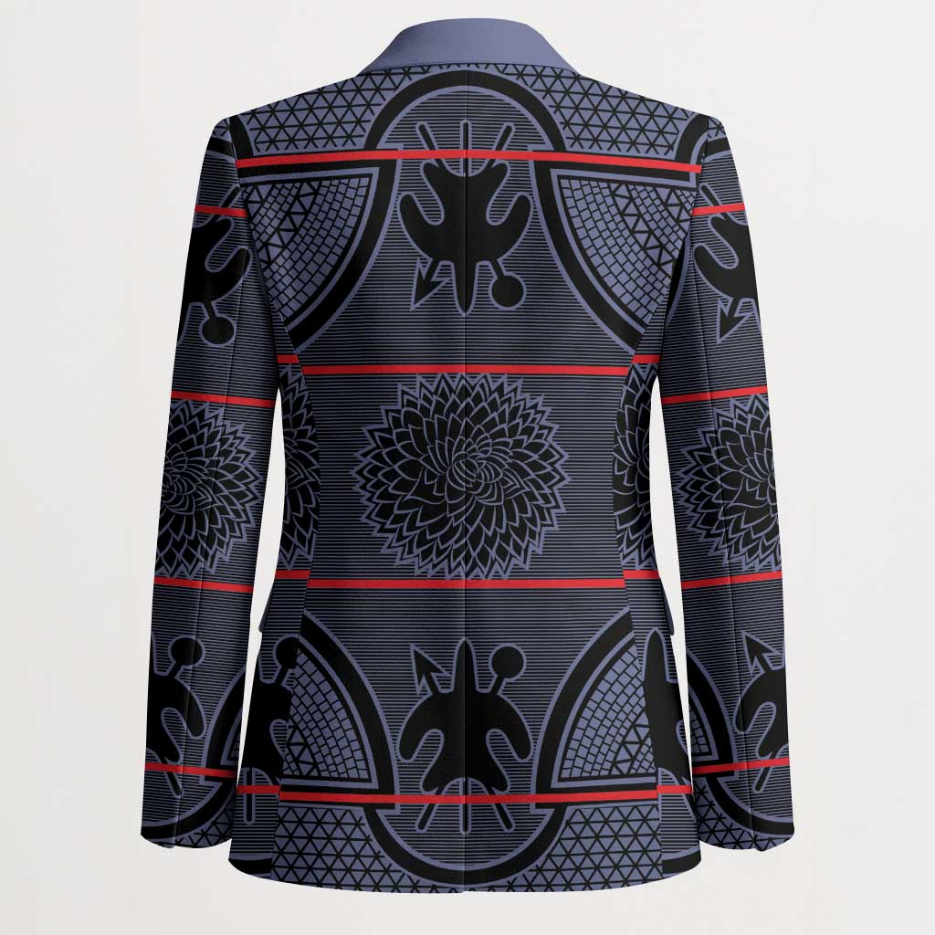 Lesotho Seanamarena Blazer Basotho Traditional Blanket Style - Serenity