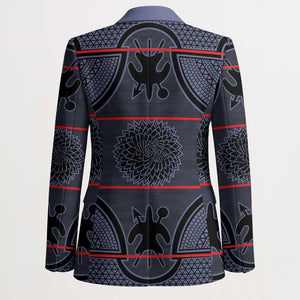 Lesotho Seanamarena Blazer Basotho Traditional Blanket Style - Serenity