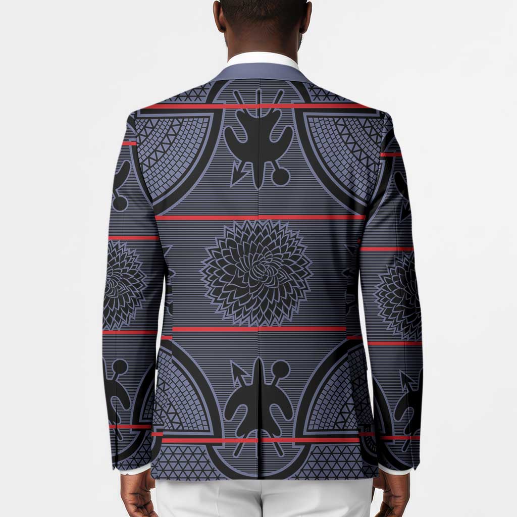 Lesotho Seanamarena Blazer Basotho Traditional Blanket Style - Serenity