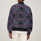 Basotho Blanket Bomber Jacket Lesotho Seanamarena Heritage - Serenity - African Pride