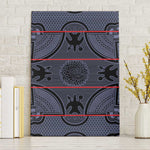 Basotho Blanket Canvas Wall Art Lesotho Seanamarena Heritage - Serenity - African Pride