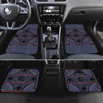 Basotho Blanket Car Mats Lesotho Seanamarena Heritage - Serenity - African Pride