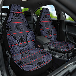 Basotho Blanket Car Seat Cover Lesotho Seanamarena Heritage - Serenity - African Pride