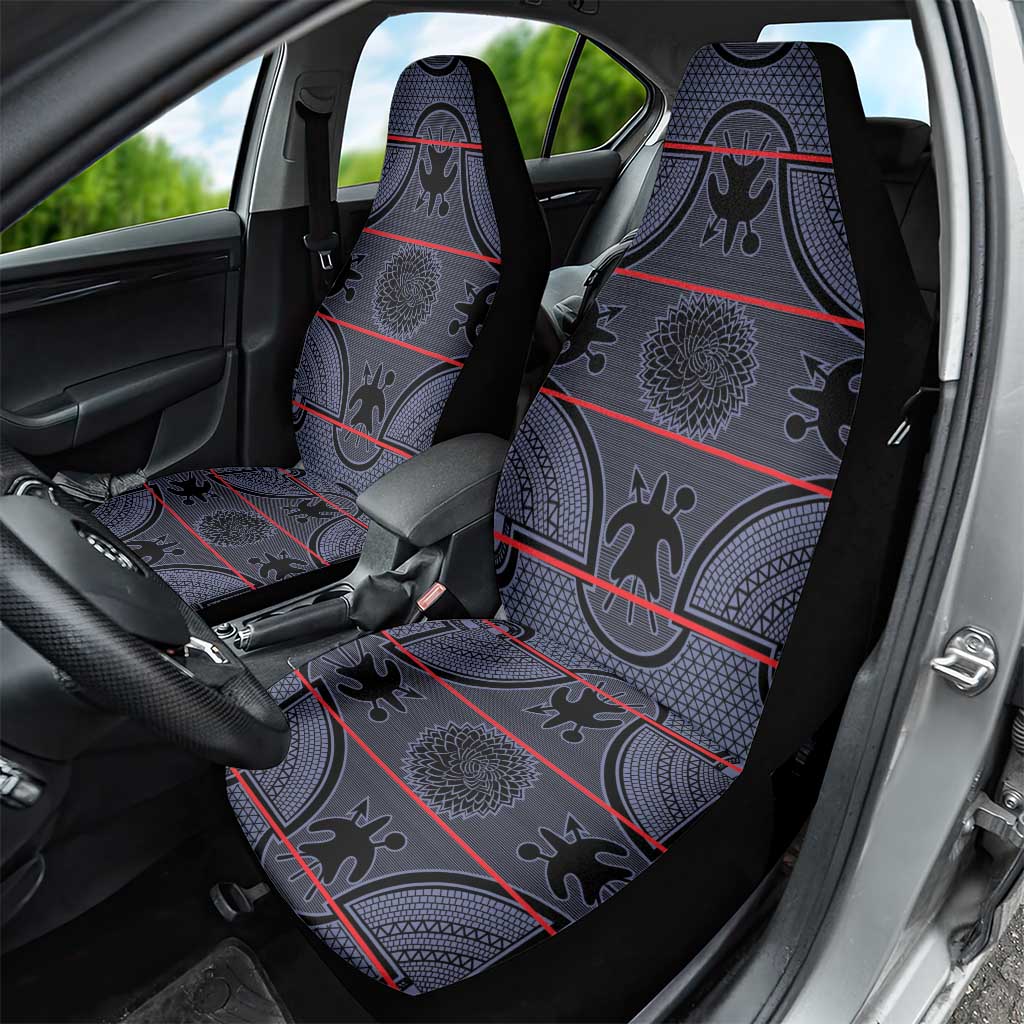 Basotho Blanket Car Seat Cover Lesotho Seanamarena Heritage - Serenity - African Pride