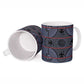 Lesotho Seanamarena Ceramic Mug Basotho Traditional Blanket Style - Serenity