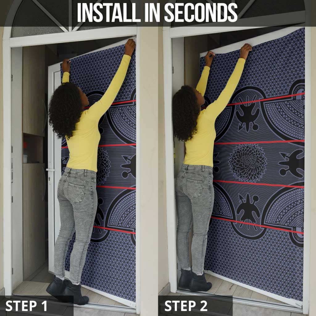 Lesotho Seanamarena Door Cover Basotho Traditional Blanket Style - Serenity